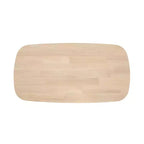 Consolle a 2 ripiani in legno naturale marrone per 1