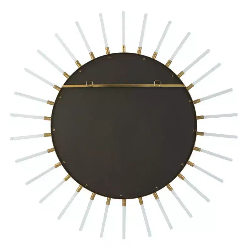Specchio da parete Gold Sunburst, 55", singolo