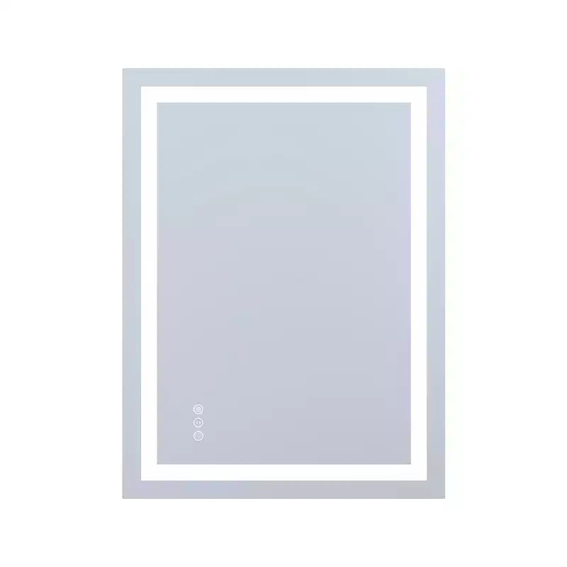 Specchio a muro da 24x32 con LED, antiappannamento, 3 temperature colore, utente singolo