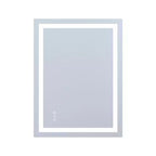 Specchio a muro da 24x32 con LED, antiappannamento, 3 temperature colore, utente singolo