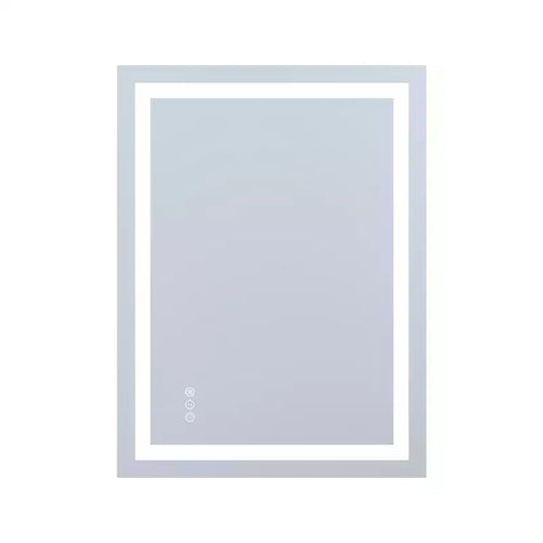 Specchio a muro da 24x32 con LED, antiappannamento, 3 temperature colore, utente singolo